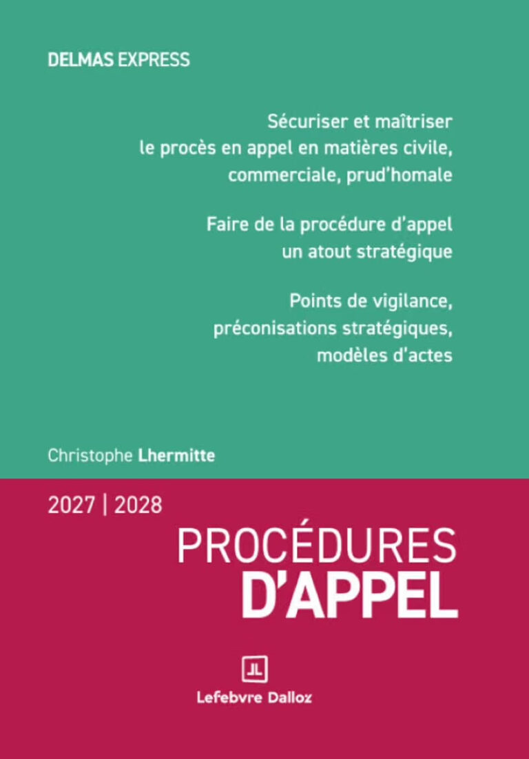 Lhermitte Avocat Avocat Paris Procedures Dappel 2027 2028